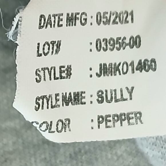 Johnny-O SZ S Sully Heather Gray 1/4 Zip Pullover - Picture 8 of 8